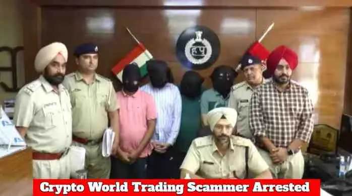 crypto world trading scammer arrested